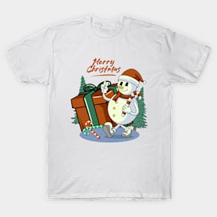 Snowman Merry Christmas T-Shirt